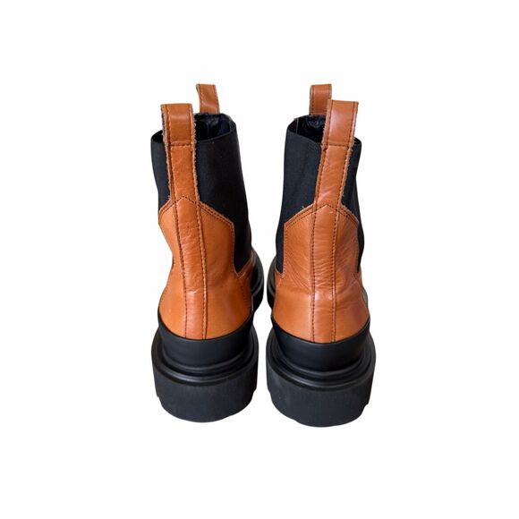 All Saints Harlee Chelsea Lug Sole Boot Size 8US Brown NEW - Picture 5 of 7